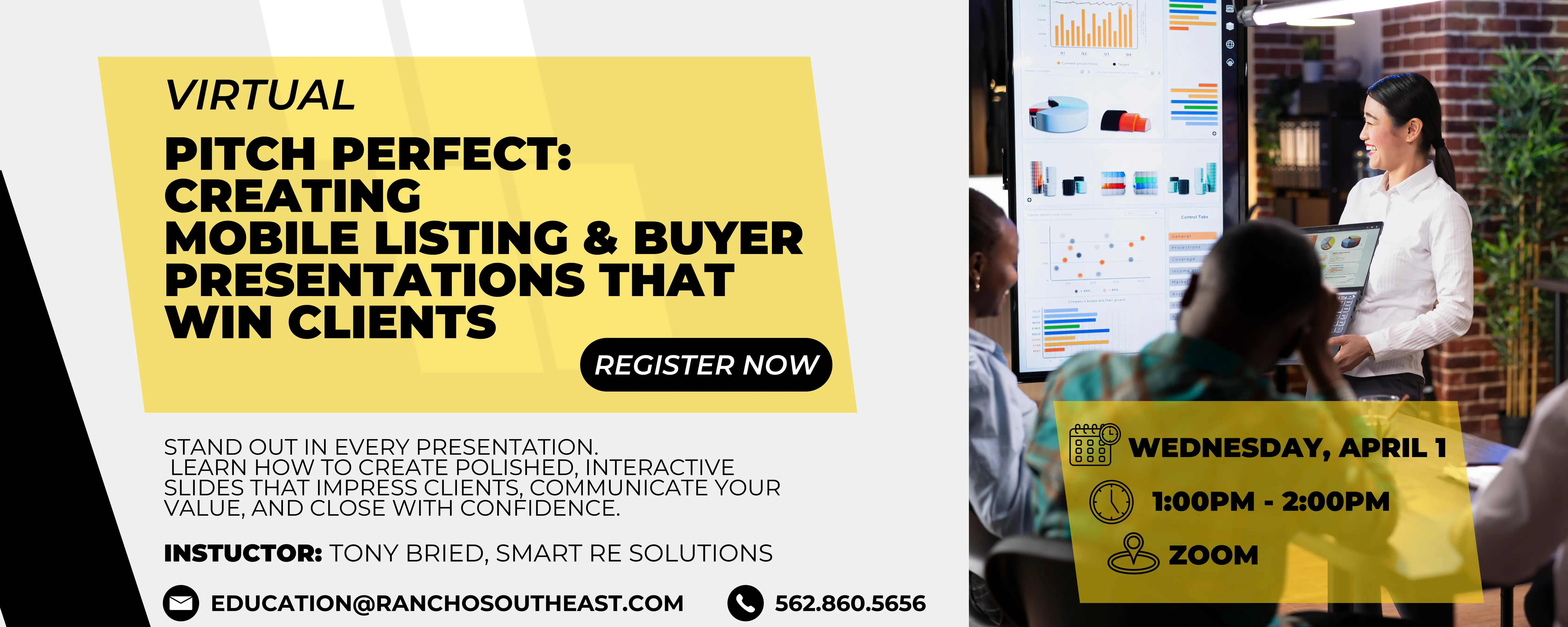 Pitch Perfect: Creating Mobile Listing & Buyer Presentations